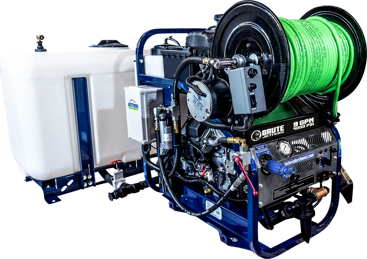 BRUTE Mountable Skid Jetters, 9-12 GPM | 3000-4000 PSI