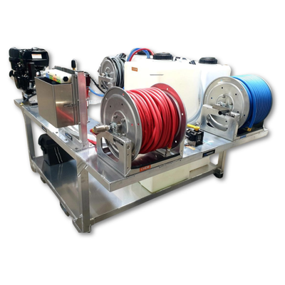 PW Soft Wash & Pressure Washer Truck Skid