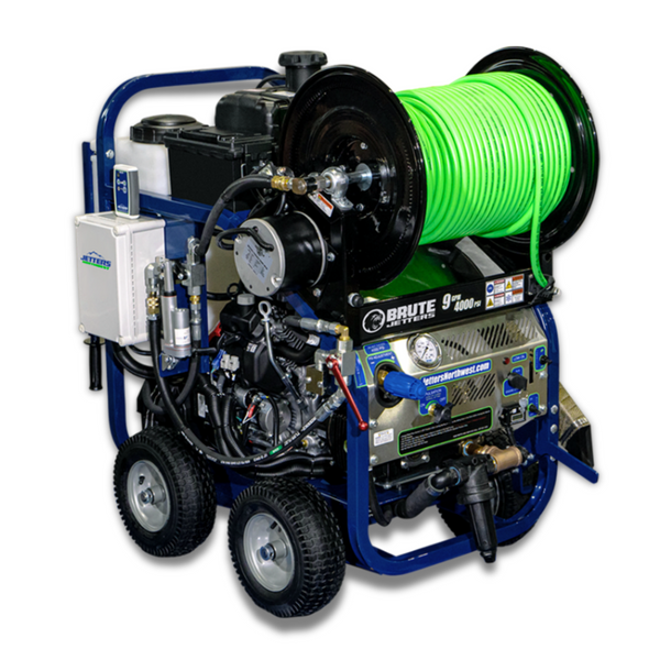 BRUTE Portable Cart Jetters, 9-12 GPM | 3000-4000 PSI