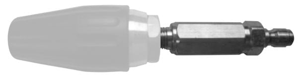 Turbo Nozzle Strainer – 1/4" QC Plug x 1/4" MPT, 6000 PSI (900000009)