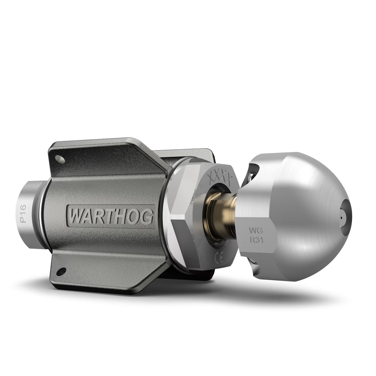 1" Warthog WG Classic Controlled-Rotation Sewer Nozzle