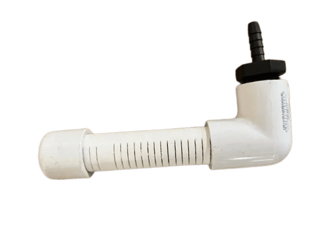 1/2" Small PVC Slotted Filter with 1/4" Hose Barb