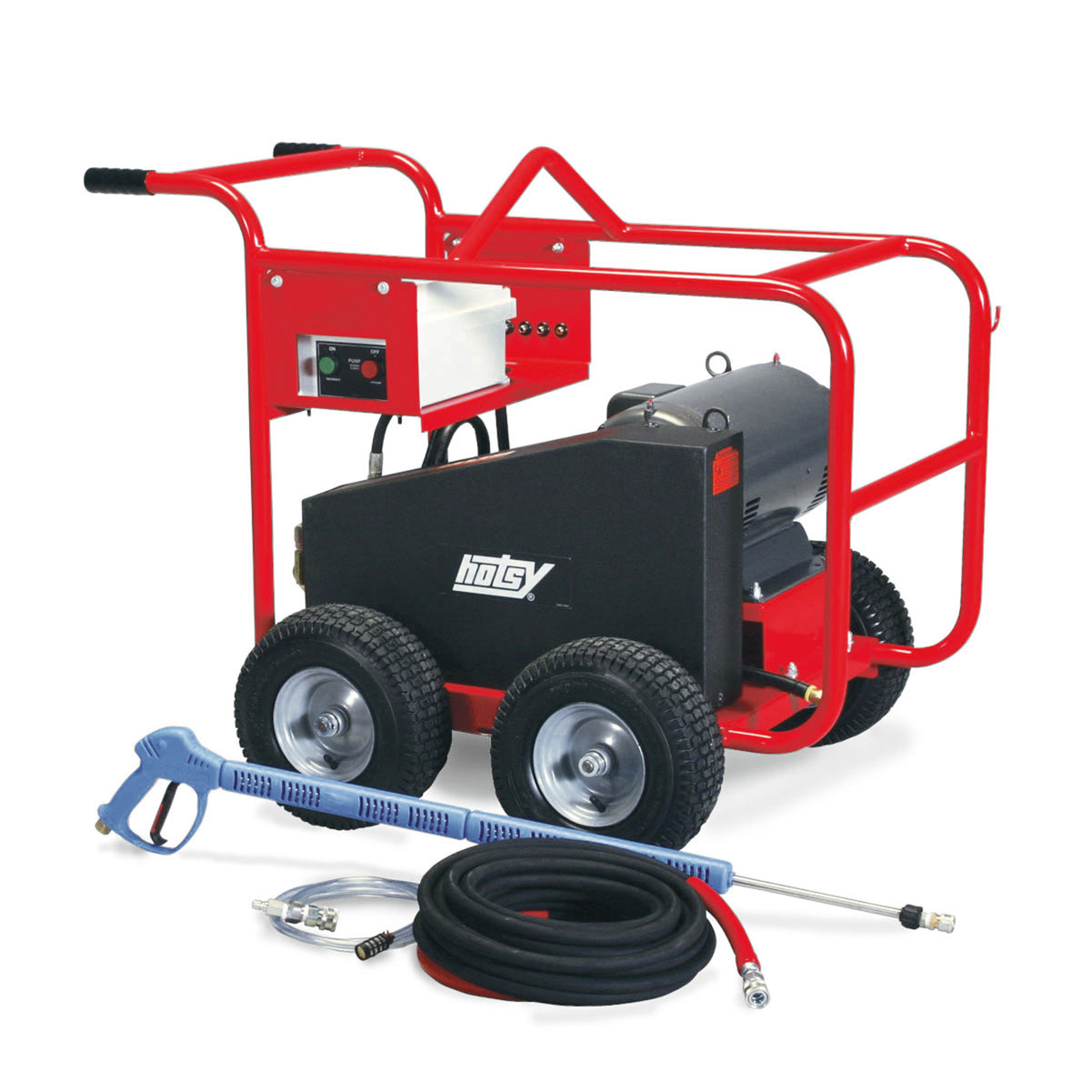 HOTSY BDE Series Portable Electric Cold Water Pressure Washer, Belt Drive, 5.0 GPM | 5000 PSI
