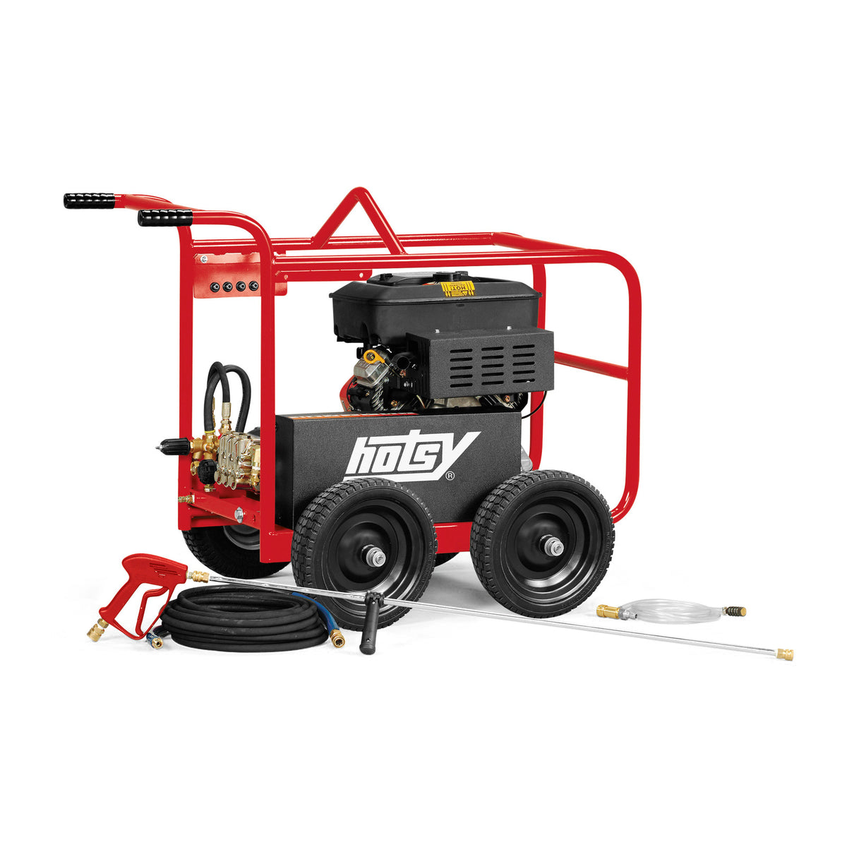 HOTSY BD Series Portable Gas Cold Water Pressure Washer, Belt Drive, 3.7–4.5 GPM | 3500–5000 PSI