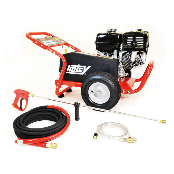 HOTSY BX Series Portable Gas Cold Water Pressure Washer, Belt Drive, 2.8–3.7 GPM | 2000–3500 PSI