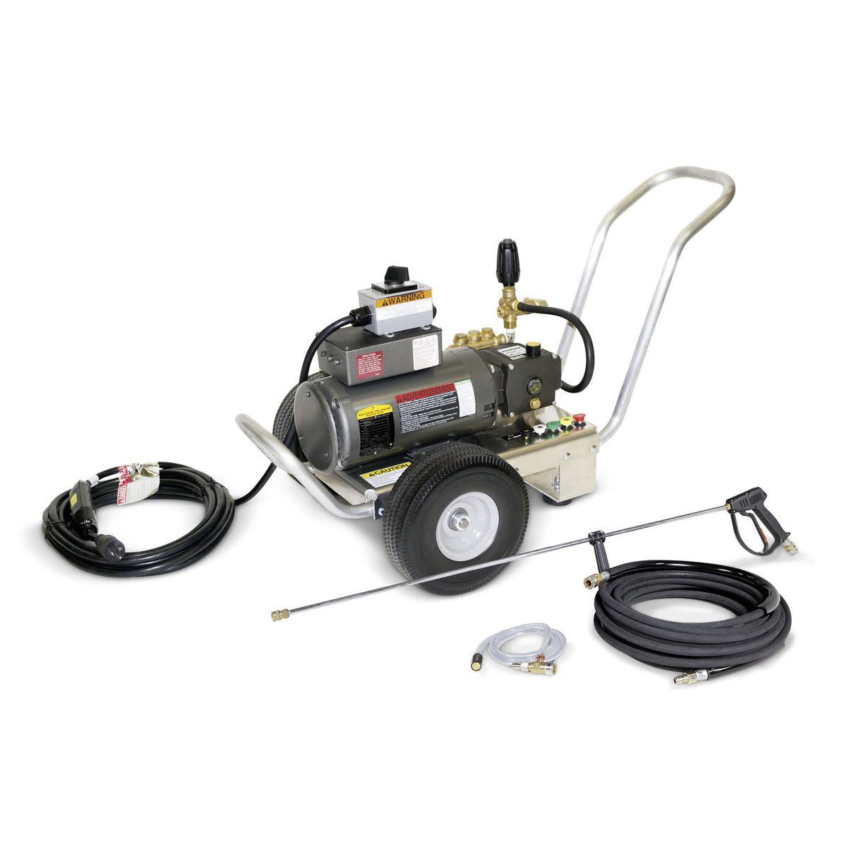 HOTSY HD Series Portable Electric Cold Water Pressure Washer, Direct Drive, 1.9–3.5 GPM | 1000–2000 PSI