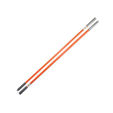 Steel-Reinforced Fiberglass Poles with Threaded Ends