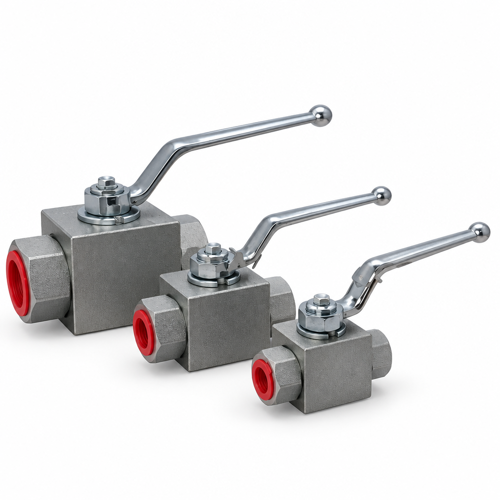 Hycon® Style Two-Way Ball Valve – 3,000 PSI
