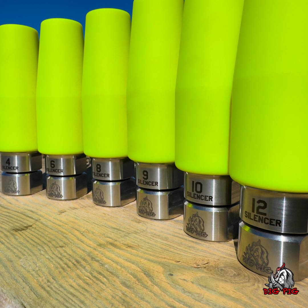 Dig Pig Silencer Rotating Hydro-Excavation Nozzle