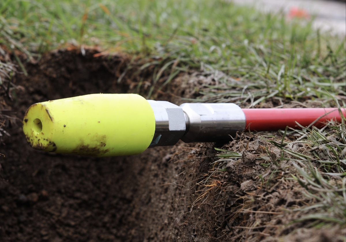 Dig Pig Silencer Rotating Hydro-Excavation Nozzle