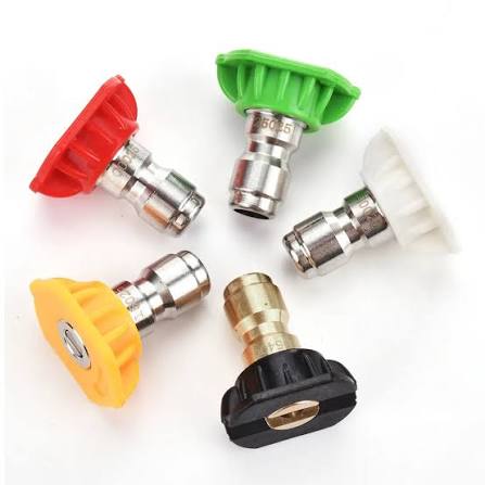 1/4" Quick Disconnect High-Pressure Spray Tip & Nozzle Packs – 4 & 5 Pack