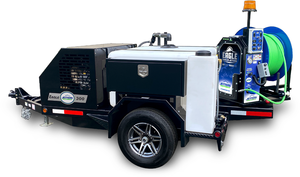 EAGLE 300 Trailer Jetter, 20 GPM | 4000 PSI