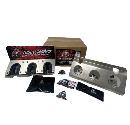 Dig Pig Tool Grabber Lance & Wand Storage Rack