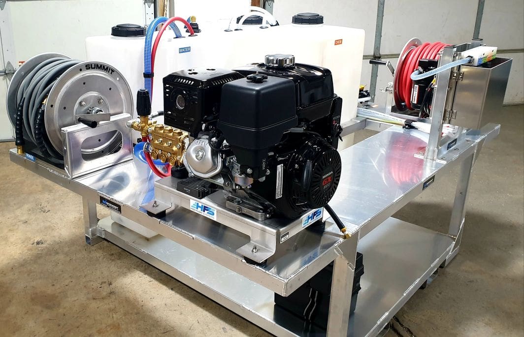 PW Soft Wash & Pressure Washer Truck Skid