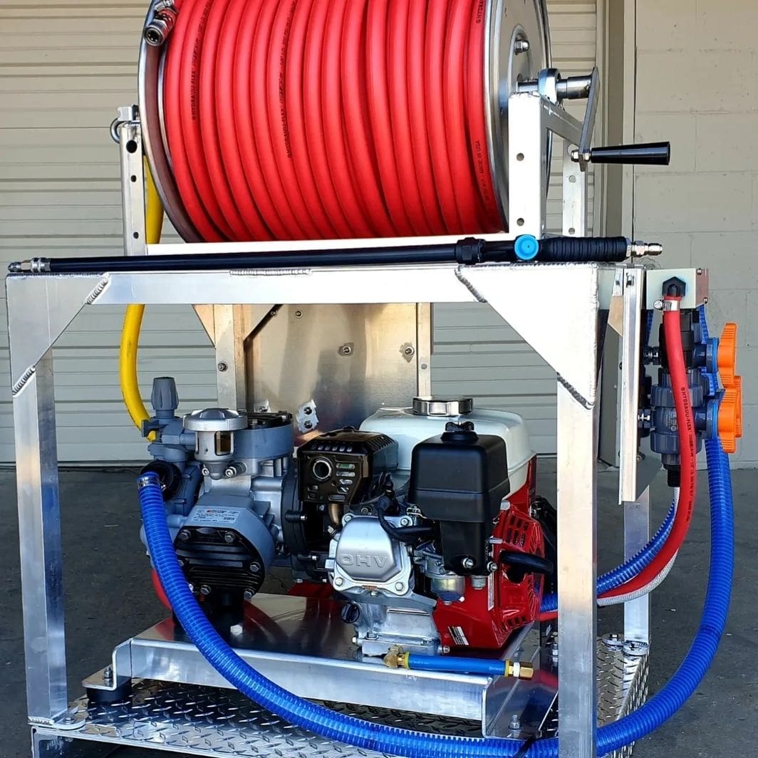 Mini Gas-Powered Soft Wash Skid