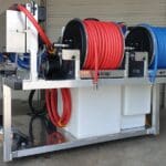 Gas Soft Wash & Pressure Washer Truck Skid