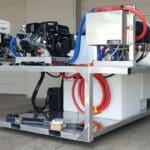 Gas Soft Wash & Pressure Washer Truck Skid