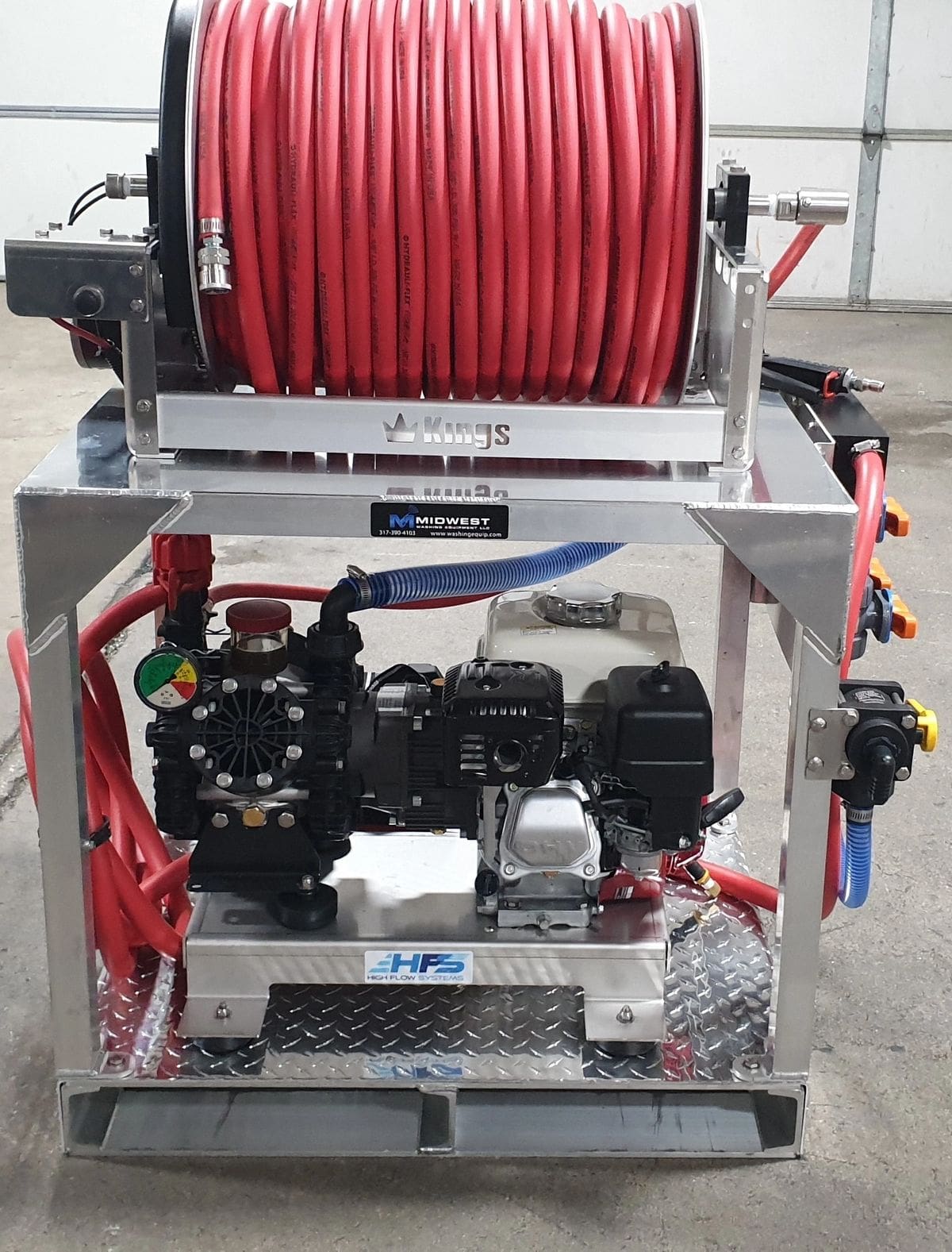 Mini Gas-Powered Soft Wash Skid