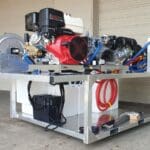 Gas Soft Wash & Pressure Washer Truck Skid