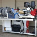 Gas Soft Wash & Pressure Washer Truck Skid