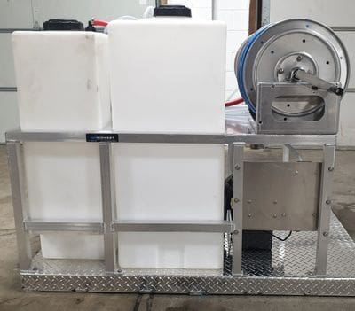 Electric 12V Soft Wash Skid System – 7 GPM