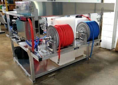 PW Soft Wash & Pressure Washer Truck Skid