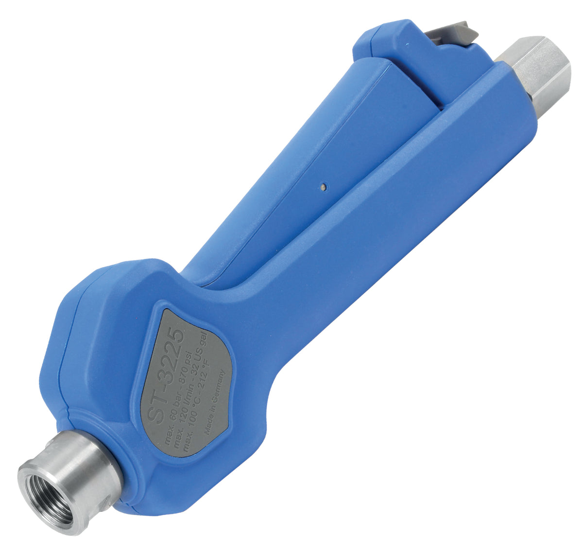 Chemical-Resistant Inline Spray Gun – 31.5 GPM, 870 PSI (ST-3225)